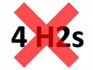 4 H2s