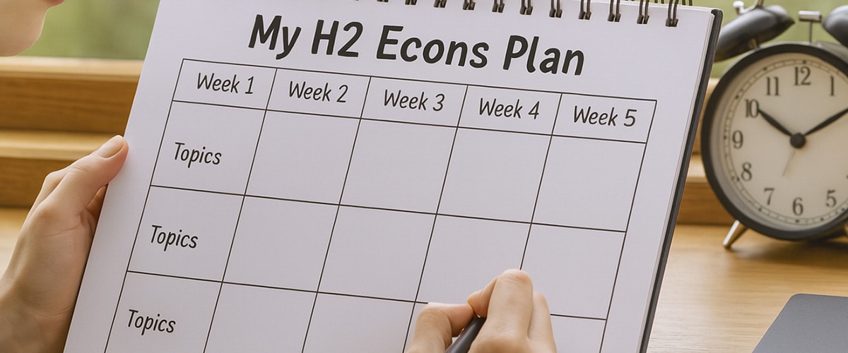 Studying early for H2 Econs Studying early for H2 Econs